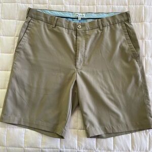 Peter Millar Tan Dark Khaki Shorts Size 36